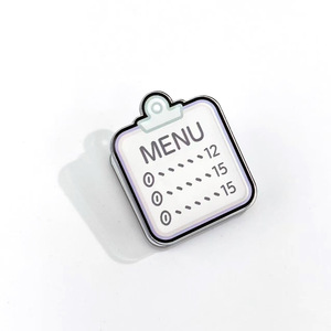 Clip de Sujeción Transparente de Doble Cara de Acrílico PP con Diseño de Dibujos Animados para Oficina y Papelería, Clip de Almacenamiento Fijo NASNAK - Product Image 4