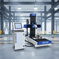 Machine de gravure CNC 5 axes à prix avantageux pour le bois, la mousse et la sculpture, avec contrôleur RTCP et moteur servo