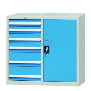 Armoire <span class=keywords><strong>de</strong></span> rangement industrielle en acier d'<span class=keywords><strong>occasion</strong></span>, démêlante, avec plusieurs niveaux réglables - Product Image 1