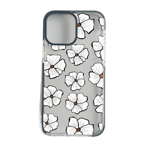 Cover per Telefono con Fiori Bianchi OEM di Fabbrica per 16 15 Pro 11 12 13 14 Pro XS <span class=keywords><strong>XR</strong></span> 7 8 Plus, Antipolvere e Antiurto - Product Image 3