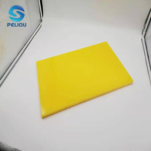 Light weight and portable pe chopping boards yellow plastic cutting board for kitchen