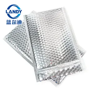 Aluminium Foil Waterproof Bubble Thermal Insulated Mailer Envelope For Shipping Cold Items