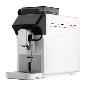 <span class=keywords><strong>Cafetera</strong></span> Espresso Automática de Granos a Taza, <span class=keywords><strong>Cafetera</strong></span> Inteligente con Molinillo Incorporado y Espumador de Leche para Uso Diario en el Hogar - Product Image 5