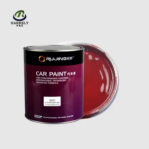 1K auto transparente vermelho brilhante revestimento lustroso & pintura corpo reparação pintura do carro