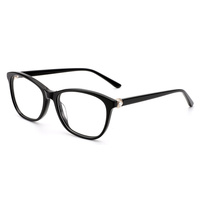 Montures de lunettes carrées vintage en acétate, avec branches décorées de strass, en matériau de qualité supérieure, pour lunettes optiques