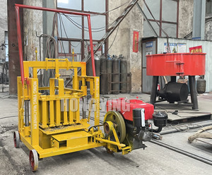 Máy làm khối xi măng QMY2-<span class=keywords><strong>40</strong></span> diesel-di động di động nhỏ Máy làm gạch hongying máy móc nhà máy chất lượng cao - Product Image 6