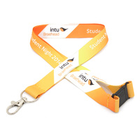 Cordon de téléphone en nylon à sublimation personnalisée avec sangle de porte-clés Accessoire universel pour bandoulière avec porte-carte d'identité Offre promotionnelle