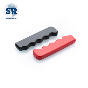 Plastic Handle <b>Injection</b> Molded <b>Valve</b> Sleeve Rubber Flat Rectangular Industrial Machinery Use - Product Image 2