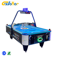 Table de hockey sur air de luxe d'intérieur de haute qualité, machine de jeu de hockey sur air en mousse, en promotion