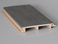 Hot-slae Platelage en bois composite en plastique creux Planchers de terrasse en WPC extérieurs imperméables