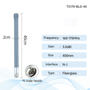 เสาอากาศไฟเบอร์กลาส Ebyte TX170-BLG-40 สำหรับภายนอกอาคาร กันน้ำ รองรับ GPS แบบ Omni 170MHz ใช้สำหรับบริดจ์ GPS GNSS - Product Image 1