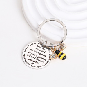 Nuovo Portachiavi a Forma di Ape, Regalo di Ringraziamento per Natale e San Valentino, Ideale per Insegnanti Donne - Product Image 1