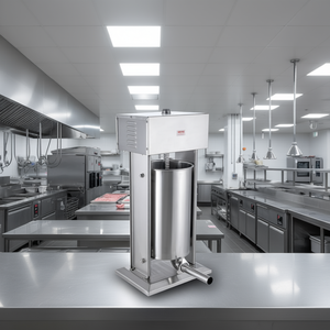 Vevor 25L Embutidrice à Saucisses Électrique Verticale en Acier Inoxydable 304 Monophasée pour Usage Industriel - Product Image 2