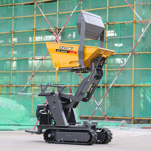 Мини-самосвал SDJK на гусеничном ходу, 800 кг, дизельный, 4x4, высокая эффективность работы - Product Image 5