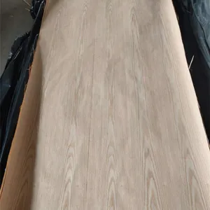 customized 1280x2500mm 2500x640mm decorative Red oak veneer for fancy plywood