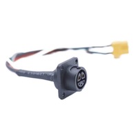 Support de panneau de connecteur étanche pour vélo électrique au faisceau de câbles personnalisé xt60