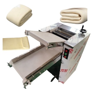 Machine automatique à laminer la pâte à pizza rouleau à laminer Croissant boulangerie pain feuilleté pâtisserie machine à laminer - Product Image 2