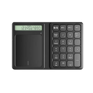 Portable Financial Accounting Foldable Bluetooth Wireless Numeric Keypad with Display Calculator & Touchpad - Product Image 1