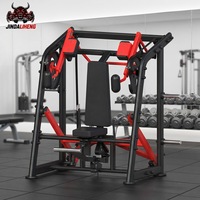 Machine à pullover assis à charge libre pour l'entraînement de la force du dos et du haut du corps en salles de sport commerciales