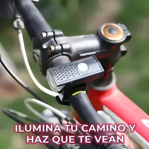 Kit de luces LED súper brillantes para bicicleta con batería de botón, construcción de plástico, 6,5x3x5 cm, para seguridad en ciclismo nocturno - Product Image 5