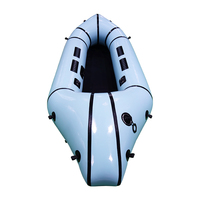 Loisirs de plein air TPU ou pvc packraft ultra-léger durable rivière packraft bikerafting