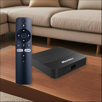 TV Box Inteligente con 2GB de RAM, 16GB de ROM, Quad Core, 4K, Android 11, Control Remoto por Voz, WiFi 5.0 y 2.4/5GHz