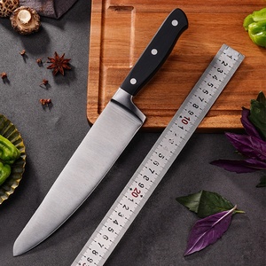 Cuchillo <span class=keywords><strong>de</strong></span> <span class=keywords><strong>Chef</strong></span> <span class=keywords><strong>de</strong></span> Acero Inoxidable con Mango <span class=keywords><strong>de</strong></span> ABS, Hoja Afilada <span class=keywords><strong>de</strong></span> Acero Único para Uso Doméstico, Cortar Carne y Verduras, Cuchillo Maestro para Cocina y Hotel - Product Image 1