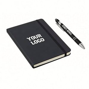 Custom Logo Promotional Business Gifts PU Leather <b>Notebooks</b> A6 Students Hardcover A5 <b>Diary</b> Journal <b>Notebook</b> - Product Image 1