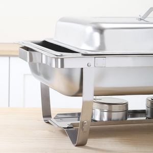 Réchaud à buffet multifonction en acier inoxydable, chauffe-plats pour buffet, design détachable pour restaurant - Product Image 3