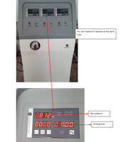 Three-Channel Plastic Pipe Hydrostatic Burst Tester 0-10MPa Constant-Temperature Water Bath for PE/PP/PVC Pipes ISO1167/ASTM