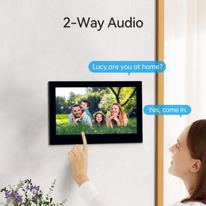 Interphone vidéo analogique de 7 pouces avec anneau à un bouton et caméra couleur à 2 fils Intégration de l'application Tuya - Product Image 5