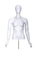 Bekleidungsgeschäft Schaufensterpuppen Requisiten Weibliche Halbkörper-Displayständer Hochzeitskleid-Mannequins Amerikanischer Stil Ständer Damenmode