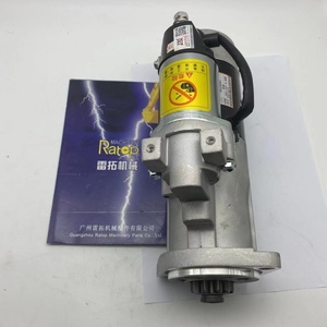 Motor de Arranque Original 32G66-10101/0-24000-0028/32G66-10100/32G66-00100 para Excavadora SK130-8 32G6600100 32G6610100 - Product Image 2
