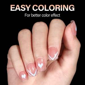 <span class=keywords><strong>AILLSA</strong></span> 504 Piezas, Tamaños 10/12, Puntas de Uñas Cuadradas Extra Cortas, Forma Ovalada, Puntas de Uñas de Gel Suave, Cobertura Completa - Product Image 5