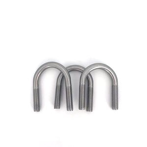 مصنع GB معيار U-bolt الطاقة الكهروضوئية على شكل حرف U المشبك الأسلاك الترباس الصف المجلفن على شكل حرف U لخط أنابيب الحماية من الحرائق - Product Image 4