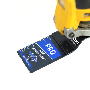 Hoja de sierra oscilante de acero al carbono HCS de 18T, hojas multiherramienta de grado profesional, herramienta oscilante personalizada para madera y plástico - Product Image 5