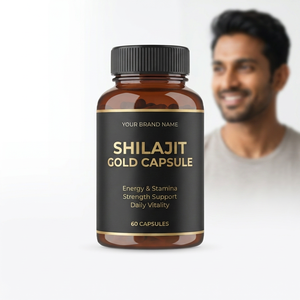 Cápsulas de Shilajit 100% Naturales |   Suplemento Dietético Herbal |   Marca Privada OEM |   60 Cápsulas |   Apoyo para la Vitalidad Energética | - Product Image 4