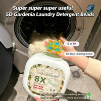 YUPINXI 5-in-1 Gel Pencuci Pakaian Ramah Lingkungan untuk Kebersihan Rumah Tangga & Penghilang Noda Aroma Tahan Lama Tidak Mengiritasi Tangan