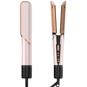 Piastra per Capelli Elettrica LED con Motore Brushless ad Alta Velocità e Asciugacapelli 2-in-1 con Pettine Asciugante a 3 Velocità e Aria Calda/Fredda - Product Image 5