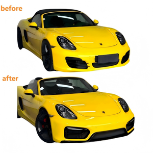 Nuevo para Cayman <span class=keywords><strong>Boxster</strong></span> <span class=keywords><strong>981</strong></span> Kit de actualización de parachoques delantero a estilo <span class=keywords><strong>GTS</strong></span> Bolt-On 2012-2016 - Product Image 2