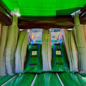 Château gonflable commercial pour enfants et tout-petits, thème dessin animé, pour l'extérieur, humide ou sec, avec toboggan - Product Image 6