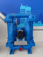 Pompe à air à diaphragme en aluminium S15B1A2TABS000 de 1-1/2 pouce à fonctionnement stable, avec diaphragme en PTFE, sécurisée contre le fonctionnement à sec pour la circulation en atelier
