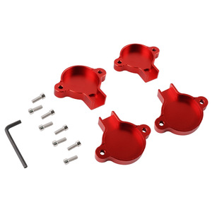 ฝาครอบวาล์วโซลินอยด์เพลาลูกเบี้ยวอลูมิเนียมอัลลอยสำหรับ Subaru Brz Toyota 86 Gr86 Scion สีแดง - Product Image 3