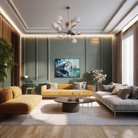 Décoration murale en métal artisanale moderne Heron LB 1001 de Yihui Arts, vente en gros