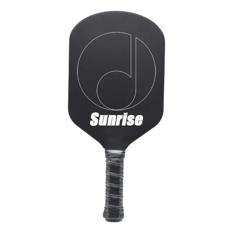 Sunrise Custom Material glass fiber carbon fiber pickleball racket usapa t700 thermoformed Polymer Honeycomb pickleball paddle