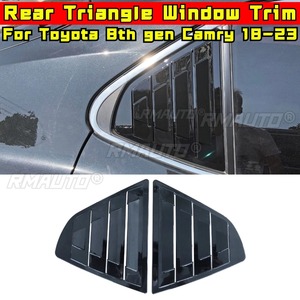 Car Rear Triangle <b>Window</b> Shark Cheek Trim for Toyota 8th Gen Camry 2018-2023 Rear Side <b>Vent</b> <b>Window</b> Trim Cover Car Accessories - Product Image 3