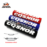 SNOR 250mm rond guidon barre Pad 7/8 moto croix poitrine protecteur poignées coussinets pour Dirt Bike ATV Quad