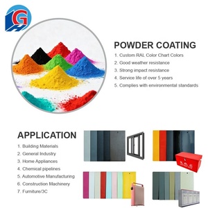 Recubrimiento en Polvo Termoestable Resistente a <span class=keywords><strong>la</strong></span> Intemperie, Recubrimiento en Polvo Electrostático <span class=keywords><strong>de</strong></span> <span class=keywords><strong>Color</strong></span> Personalizado para Muebles y Maquinaria - Product Image 3