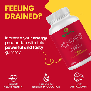 Complément alimentaire OEM aux ingrédients purs, Gommes CoQ10, Vitamines et Minéraux Complexes avec Combo Énergie et Antioxydant pour Adultes - Product Image 3