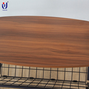 Tollerabile italiano 2 livelli Rack Nordic moderno tavolino in legno, Mdf in legno tavolino - Product Image 4